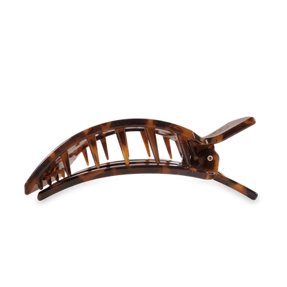 Teleties-Tortoise Flat Square Hair Clip
