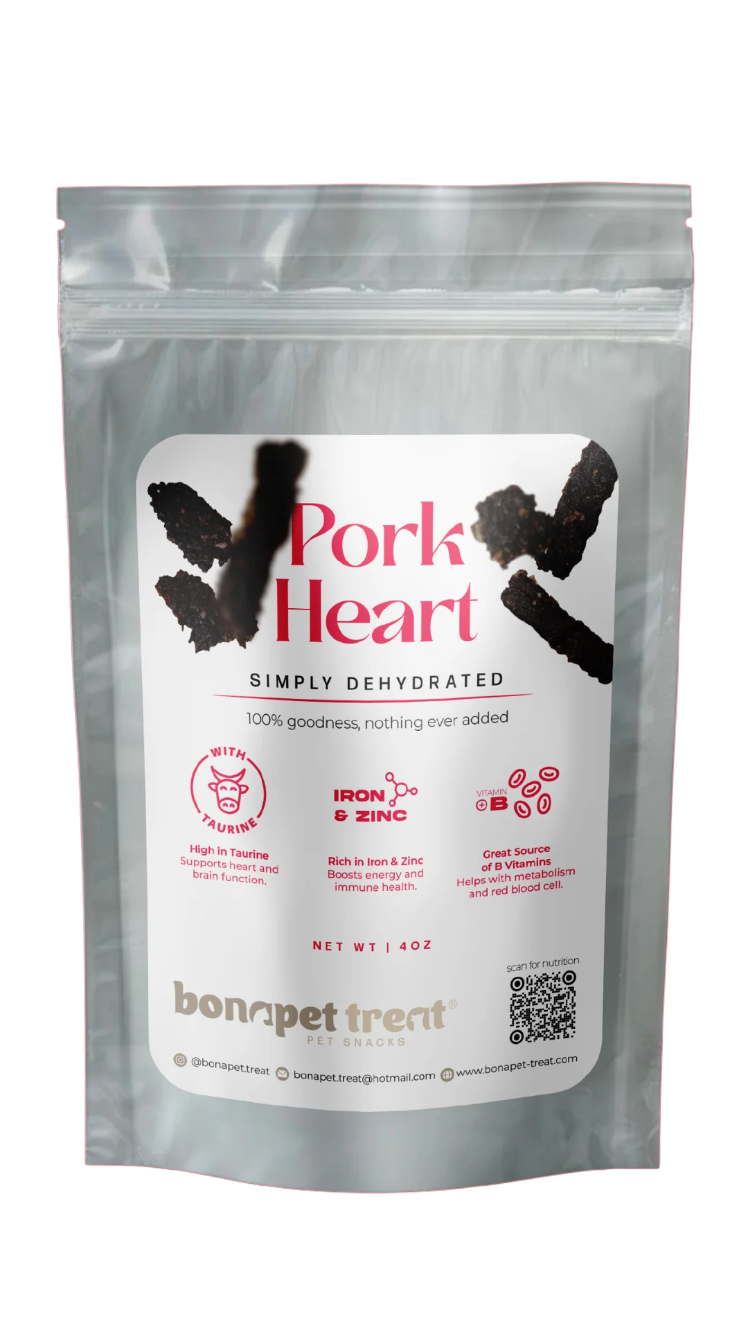 BONAPET TREAT Pork Heart
