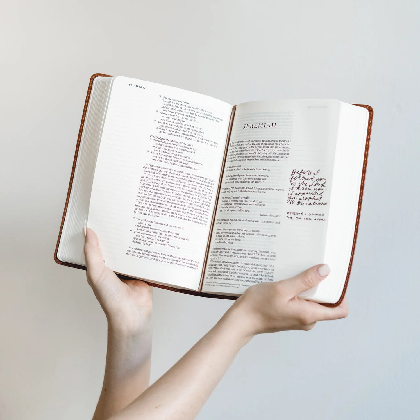 ESV Large Print Journaling Bible: Sierra