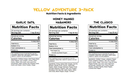 Stanky Sauce Yellow Adventure 3-Pack