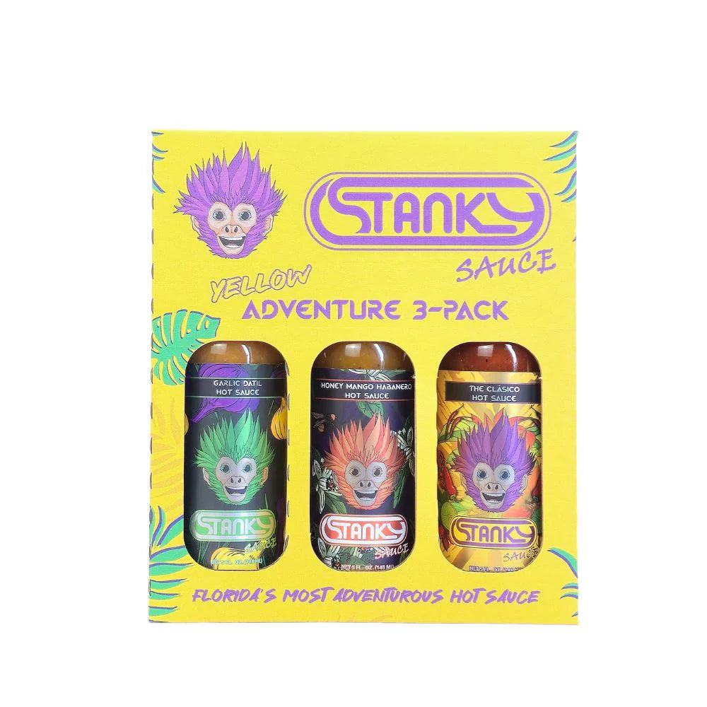 Stanky Sauce Yellow Adventure 3-Pack