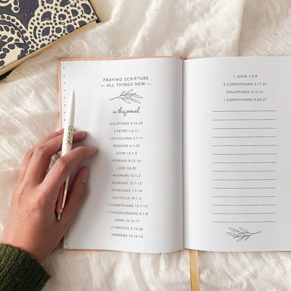 All Things New - Praying Scripture Journal
