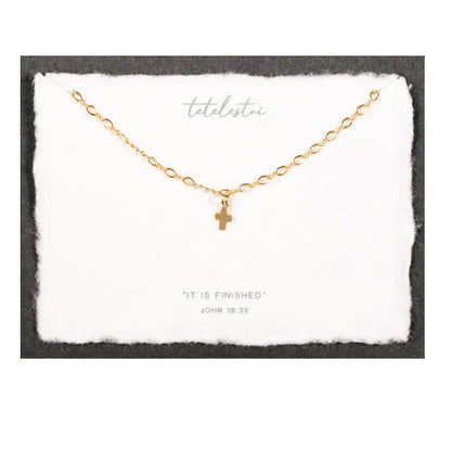 Tetelestai | Christian Necklace | Minimal Jewelry | John