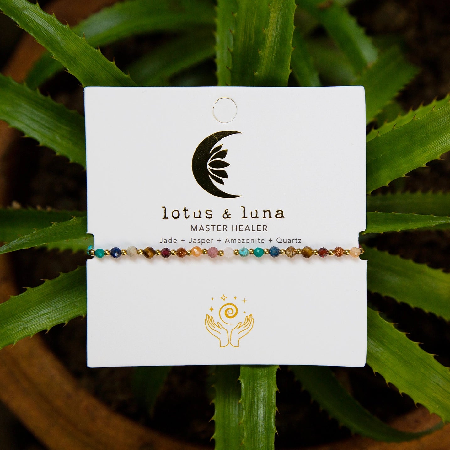 Lotus & Luna - 3mm Healing Bracelet