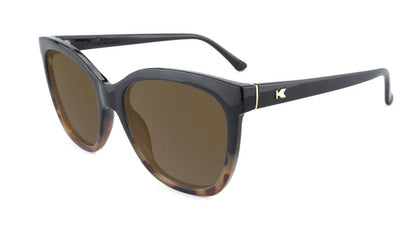 Glossy Black and Tortoise Shell Fade / Amber Paso Robles