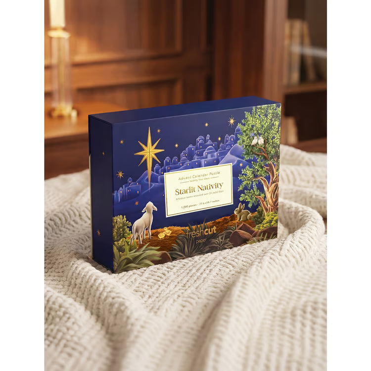 Advent Calendar Puzzle:  Starlit Nativit