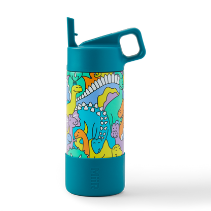 Kids Dinosaur Friends Pattern 12 oz. Kids Bottle