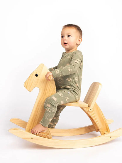 Celestial Sun Bamboo Pajamas Baby Pajamas Footie Pajamas