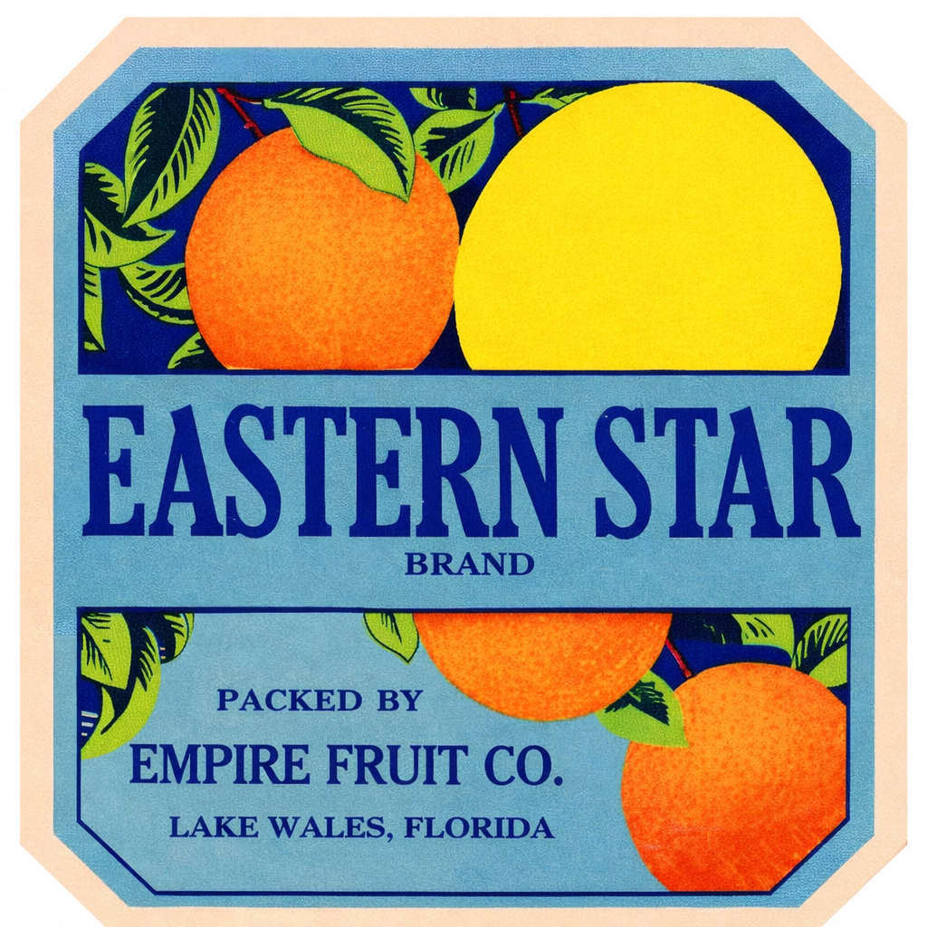 Polk County Citrus Label