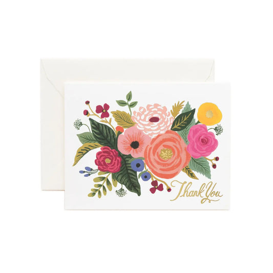 Juliet Rose Thank You Card