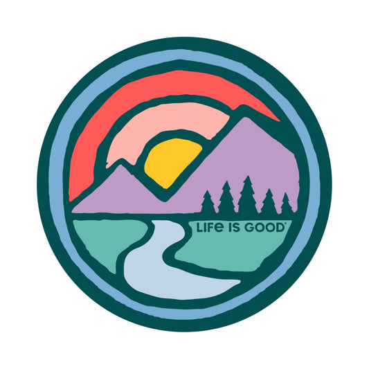 SUNSET BREATHE CIRCLE MAGNET