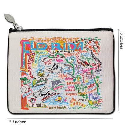 Florida Zip Pouch