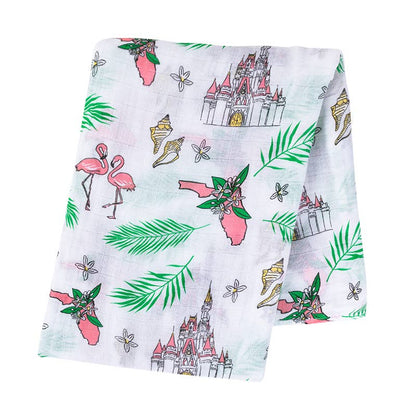 Florida Swaddle Blanket (Floral)
