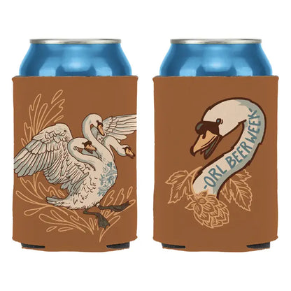 Freehand Swan Koozie (Orl Beer Week Collab)