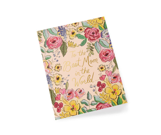Best Mom in the World Card