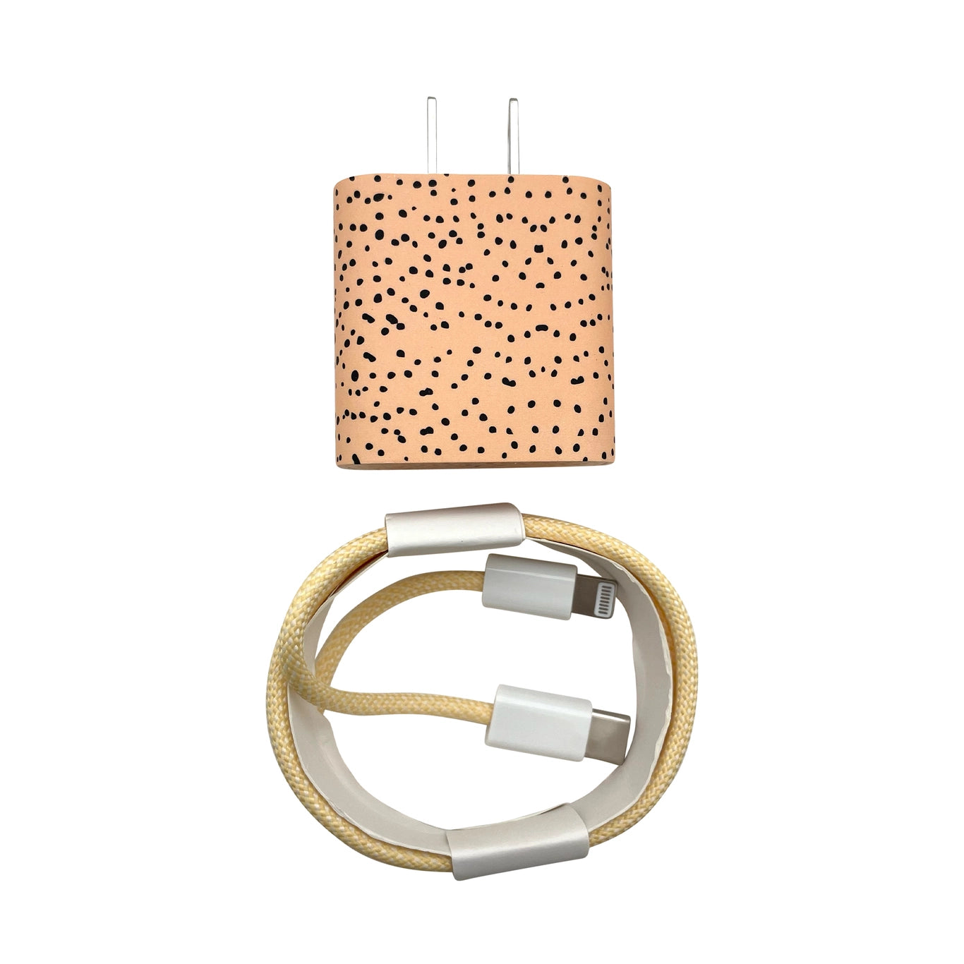 Fast 20W 3.3ft Lightening To Usb-C Printed Charger Set