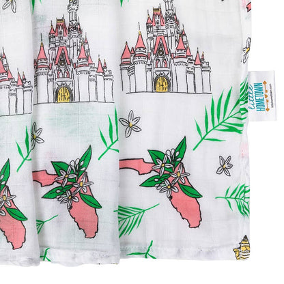 Florida Swaddle Blanket (Floral)