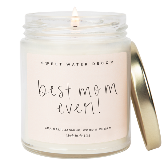 Best Mom Ever! 9 oz Soy Candle - Home Decor & Gifts