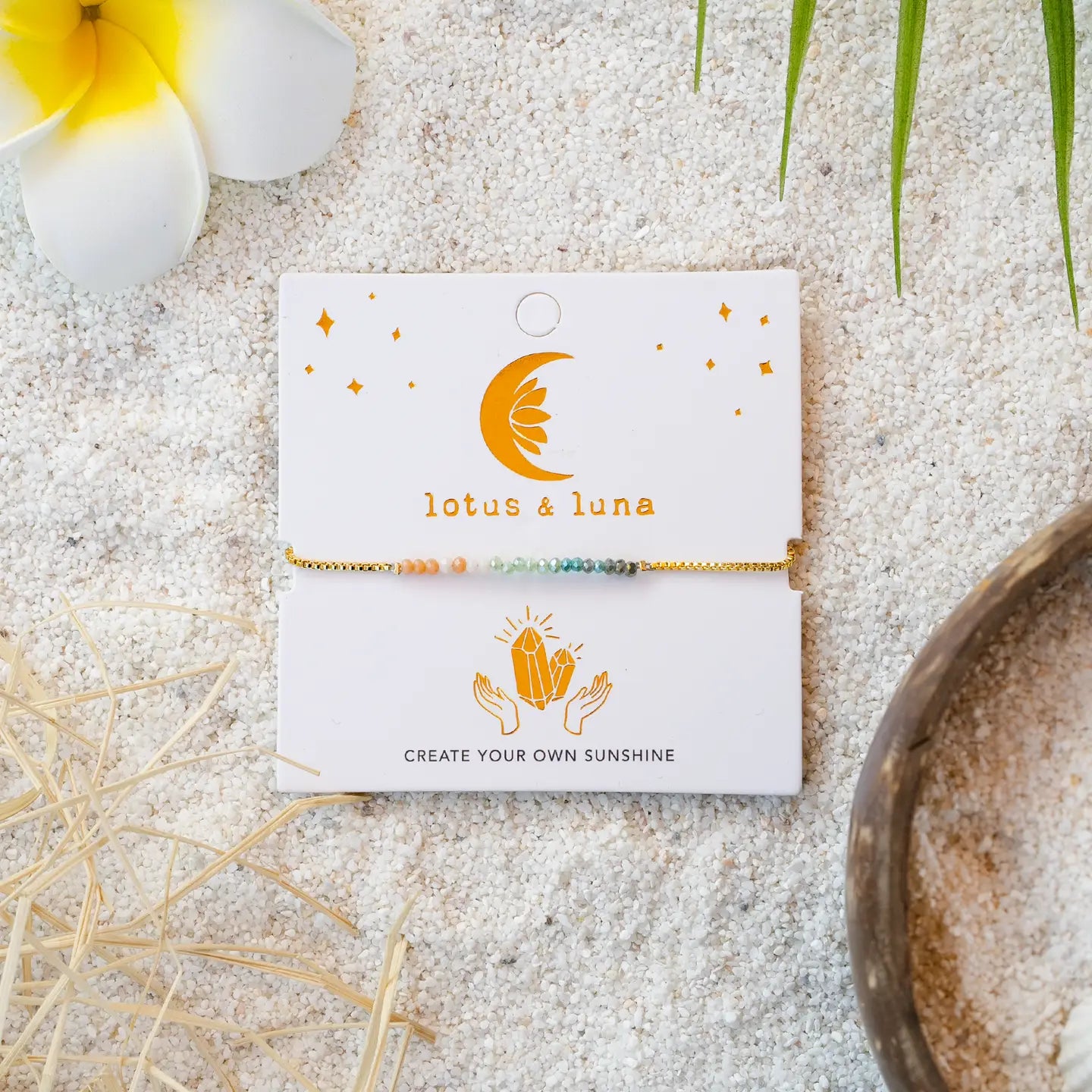 Lotus & Luna - Goddess Bracelet