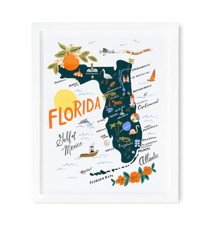 Florida Art Print