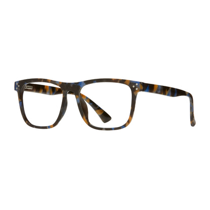 Julien -  Matte Blue Tortoise - Blue Light Filtering Lens