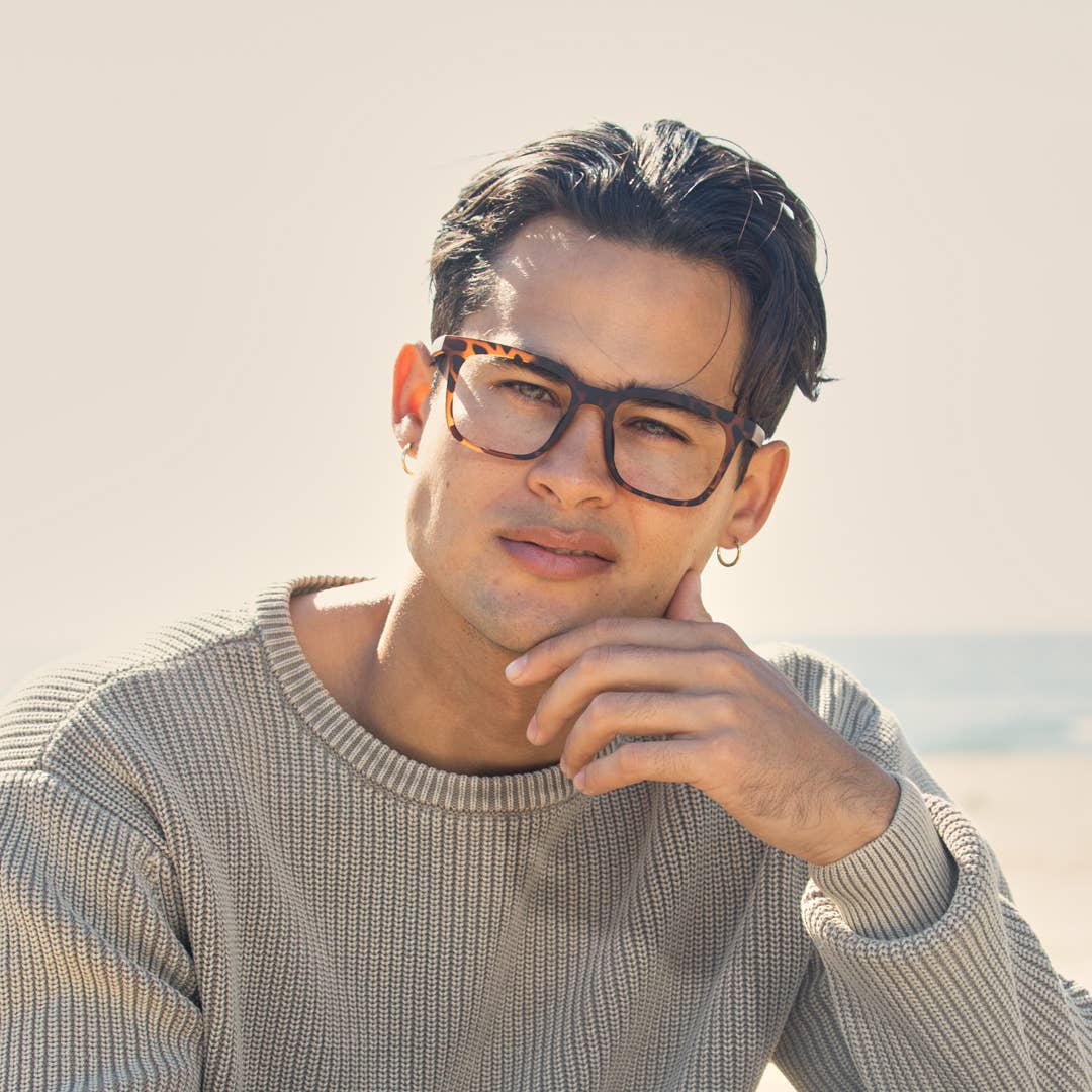 BP20242 - Aspen - Soft Walnut Tortoise / Blue Light Filterin