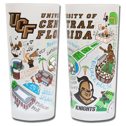 Central Florida, University of Collegiate Drinking Glass