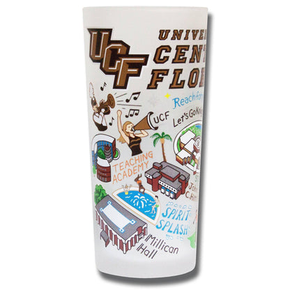Central Florida, University of Collegiate Drinking Glass