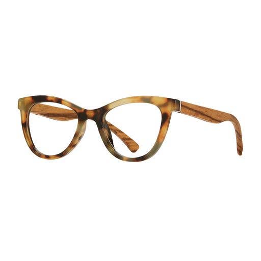 Isla - Honey Tortoise / Eco-Sustainable + Blue Light Lens