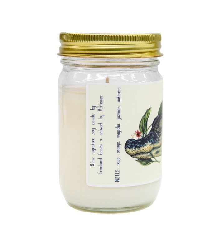 Hatchling Gator Signature Soy Candle
