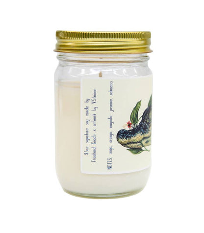 Hatchling Gator Signature Soy Candle