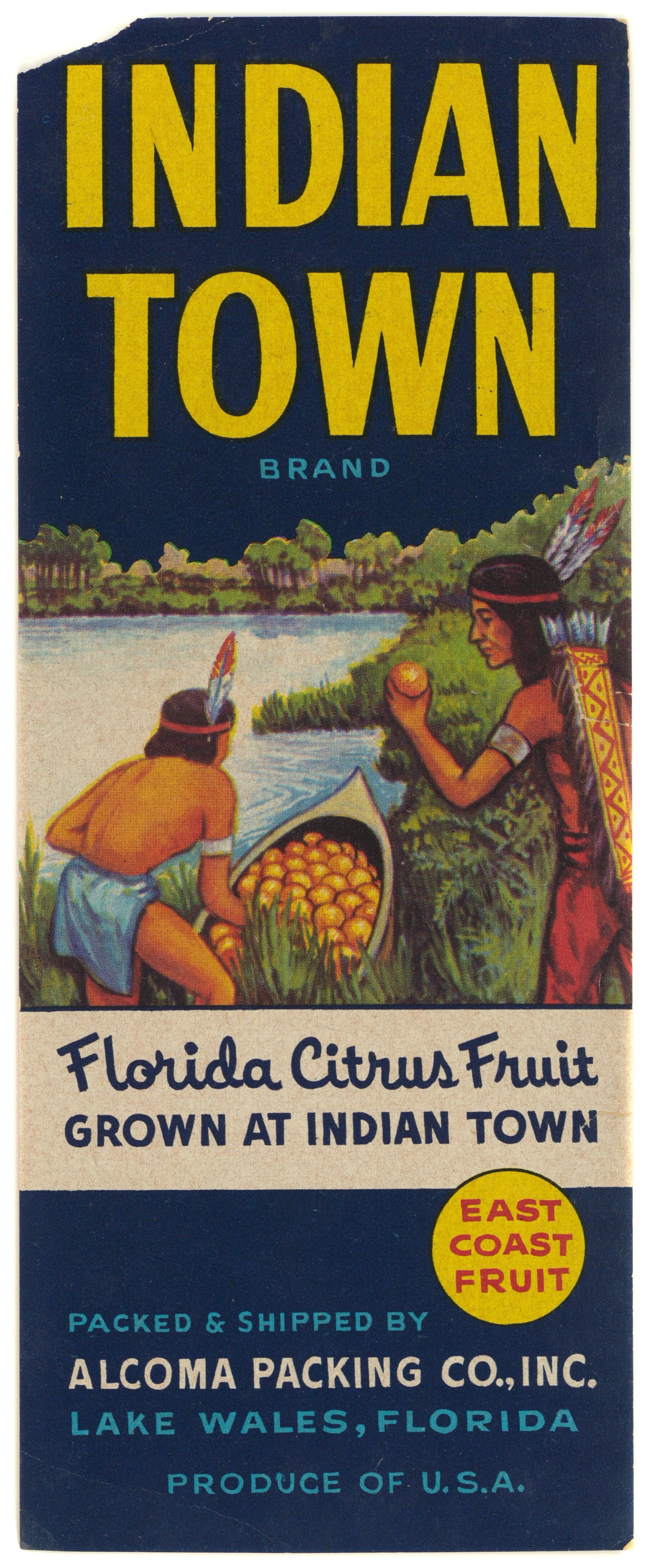 Polk County Citrus Label