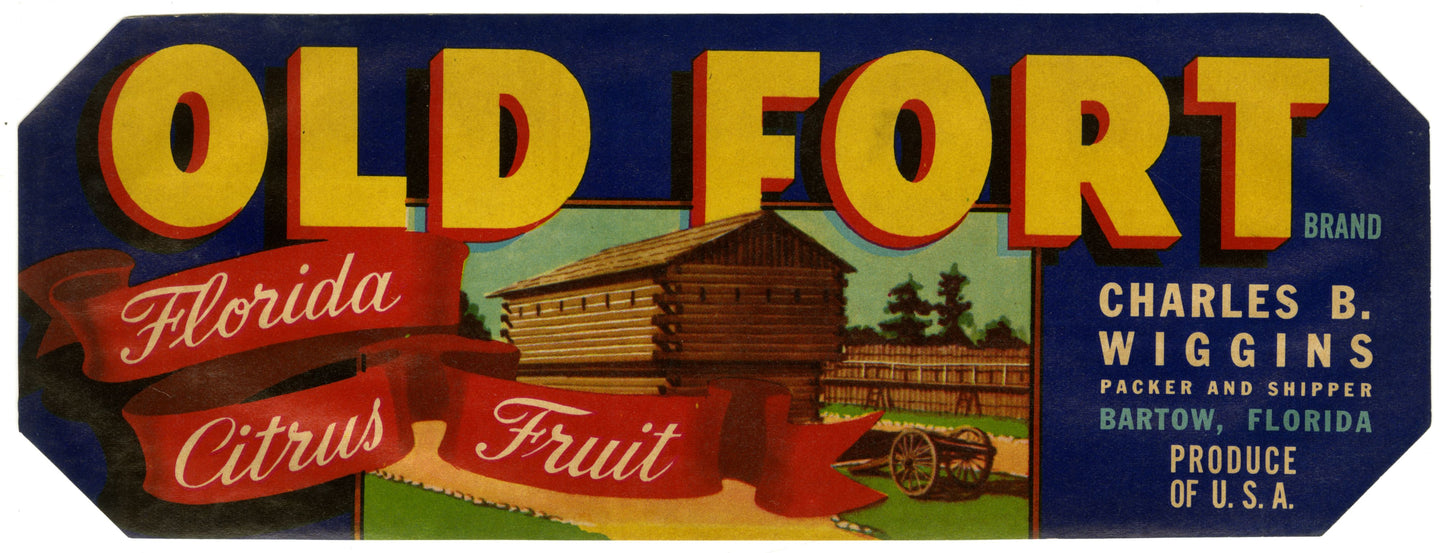 Polk County Citrus Label