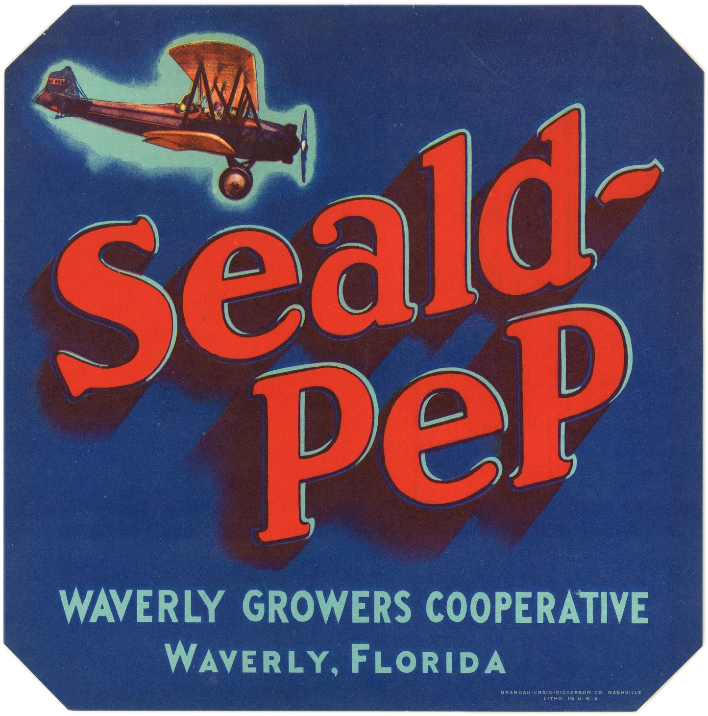 Polk County Citrus Label