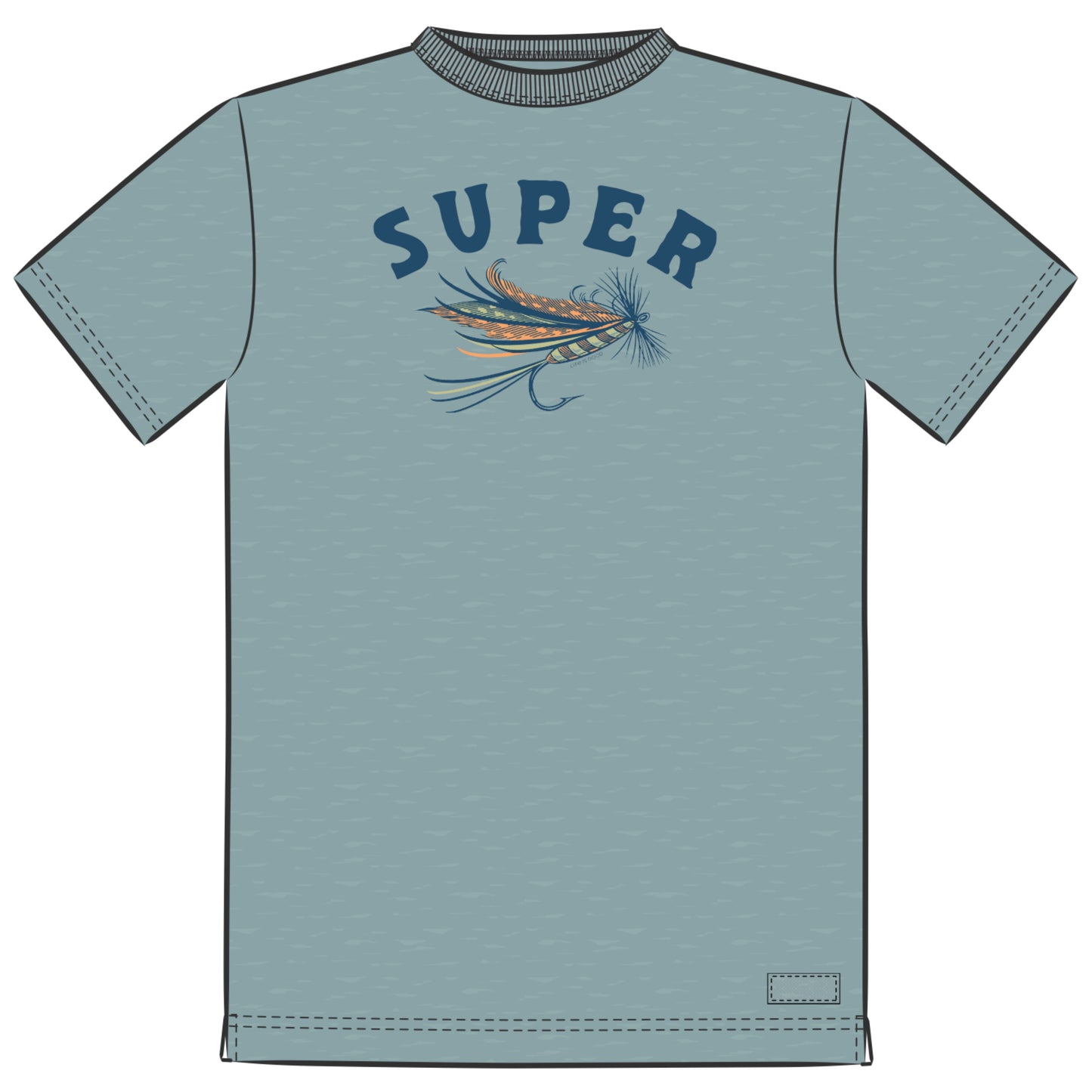 Men's Super Fly Slub Slim Fit Tee