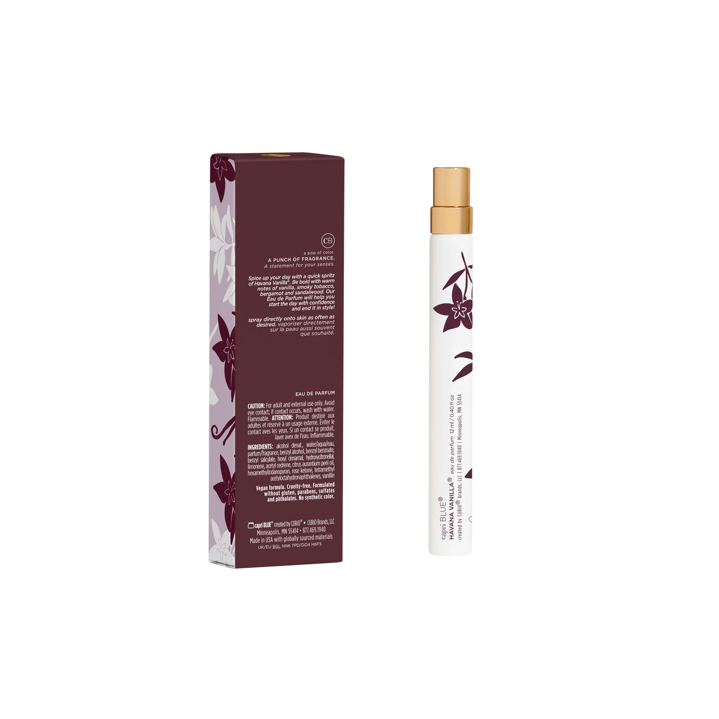 Capri Blue Havana Vanilla Flora Edit Eau de Parfum Spray Pen,