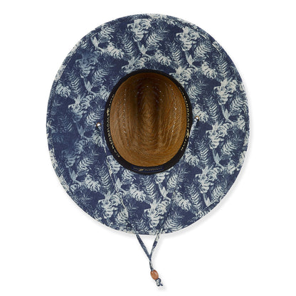 Sun 'N' Sand - Natural, Matt Straw Lifeguard, Brim 4.5" Med/Lg