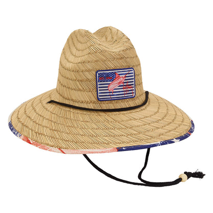 Sun 'N' Sand - Guy Harvey, Rush Straw Lifeguard, Brim 4.5"