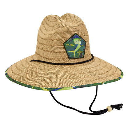 Sun 'N' Sand -Natural, Rush Straw Lifeguard, Brim 4.5"