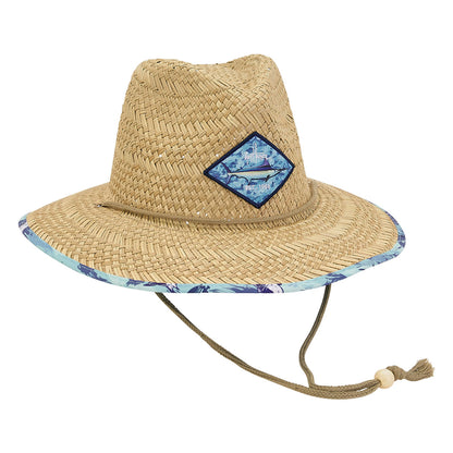 Sun 'N' Sand -Natural, Rush Straw Safari, Brim 3.25"