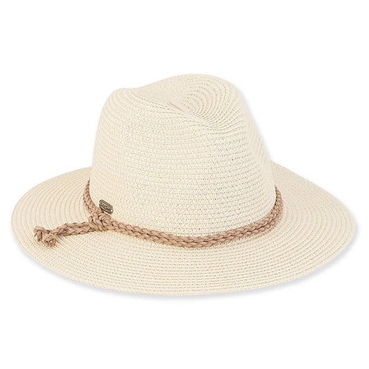 Sun 'N' Sand - Tan, Polybraid Safari, Brim 3"