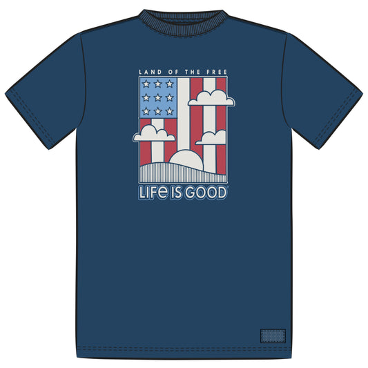 Kids Land the Free Flag Crusher Tee