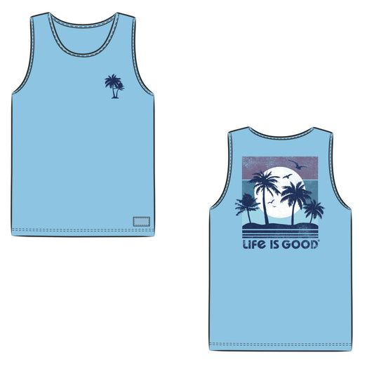 Men's Beachy Palms Crusher-LITE Tank