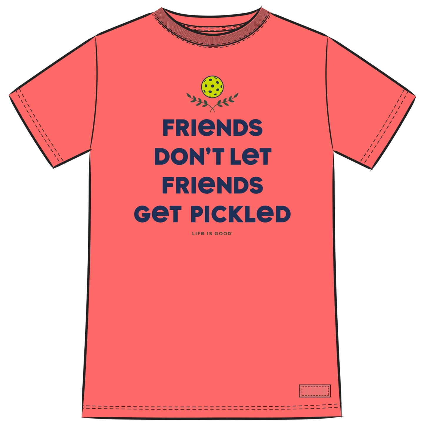 Women's Wordsmith Pickleball Pickled Crusher Tee