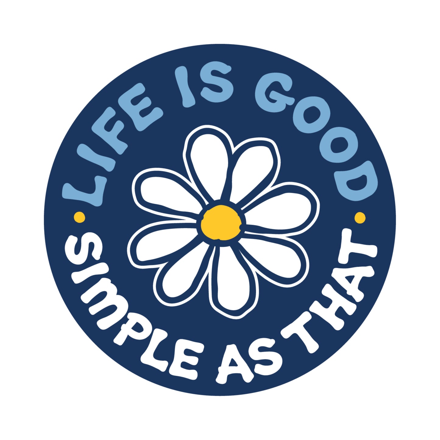 Simple as That Daisy Magnet