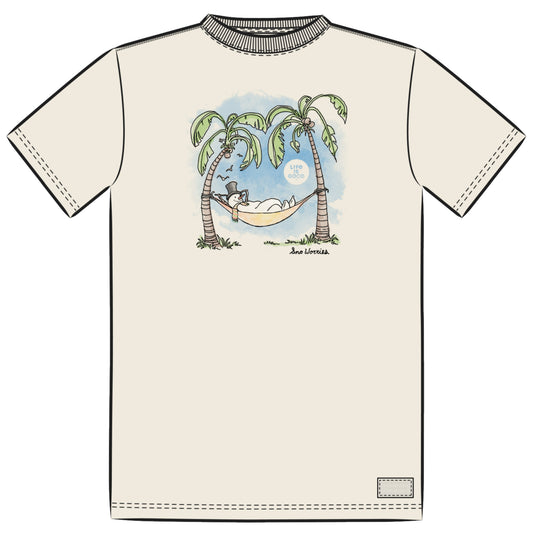Men's Snow Worries Hammock Short Sleeve Crusher Tee