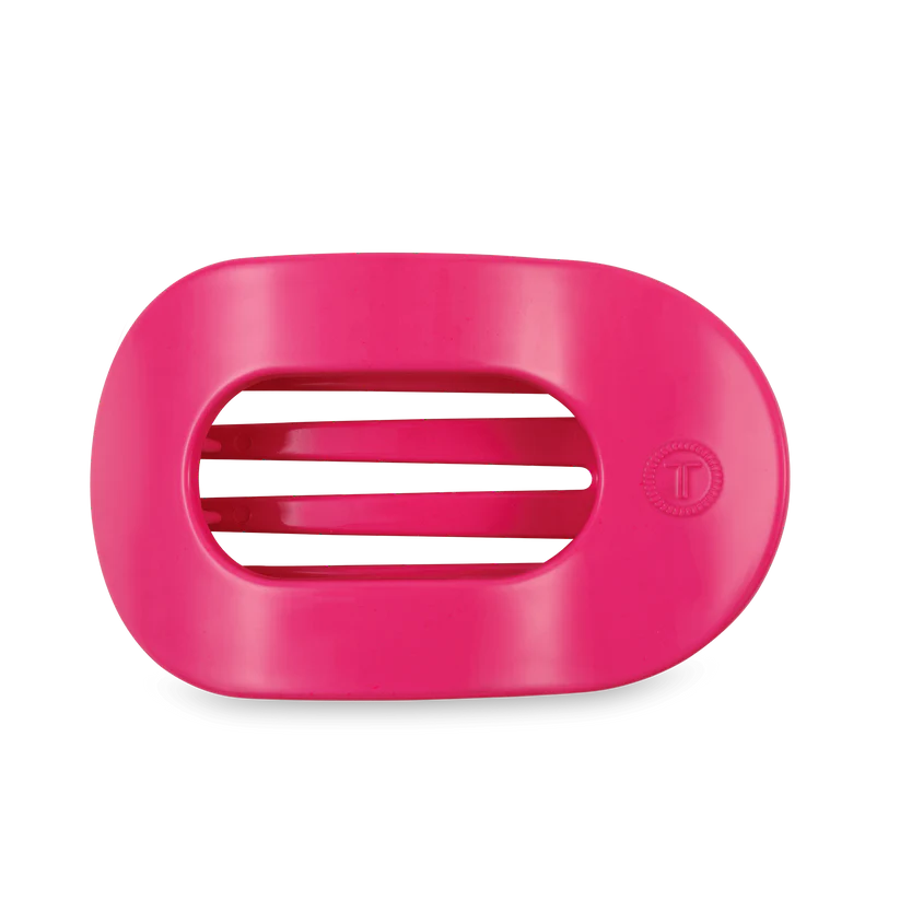 Teleties Tropical Punch  Flat Round Hair Clip