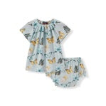 Bamboo Dress & Bloomer Set Butterfly