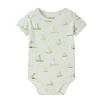 Organic Cotten One Piece Sailboat Melody