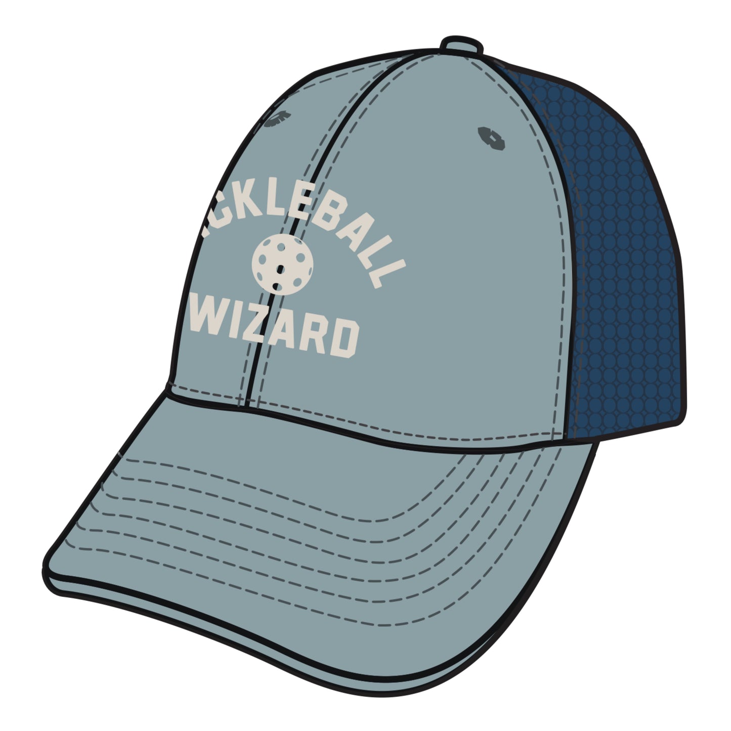 Life is Good - Pickleball Wizard Trucker